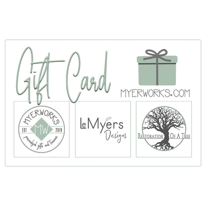 Gift Card, Plastic; Will Be Shipped