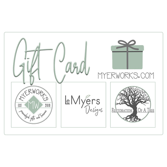 Gift Card, Plastic; Will Be Shipped