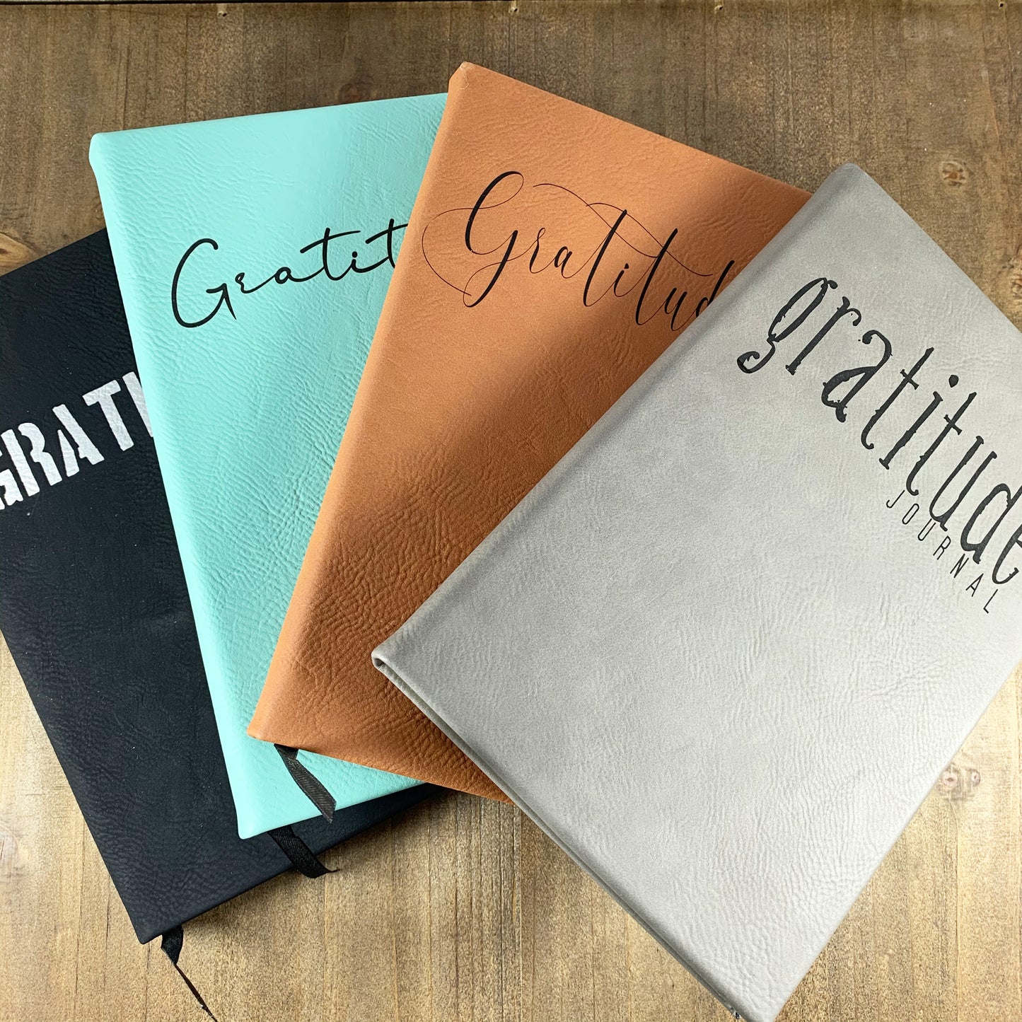 Leatherette Lined Journal