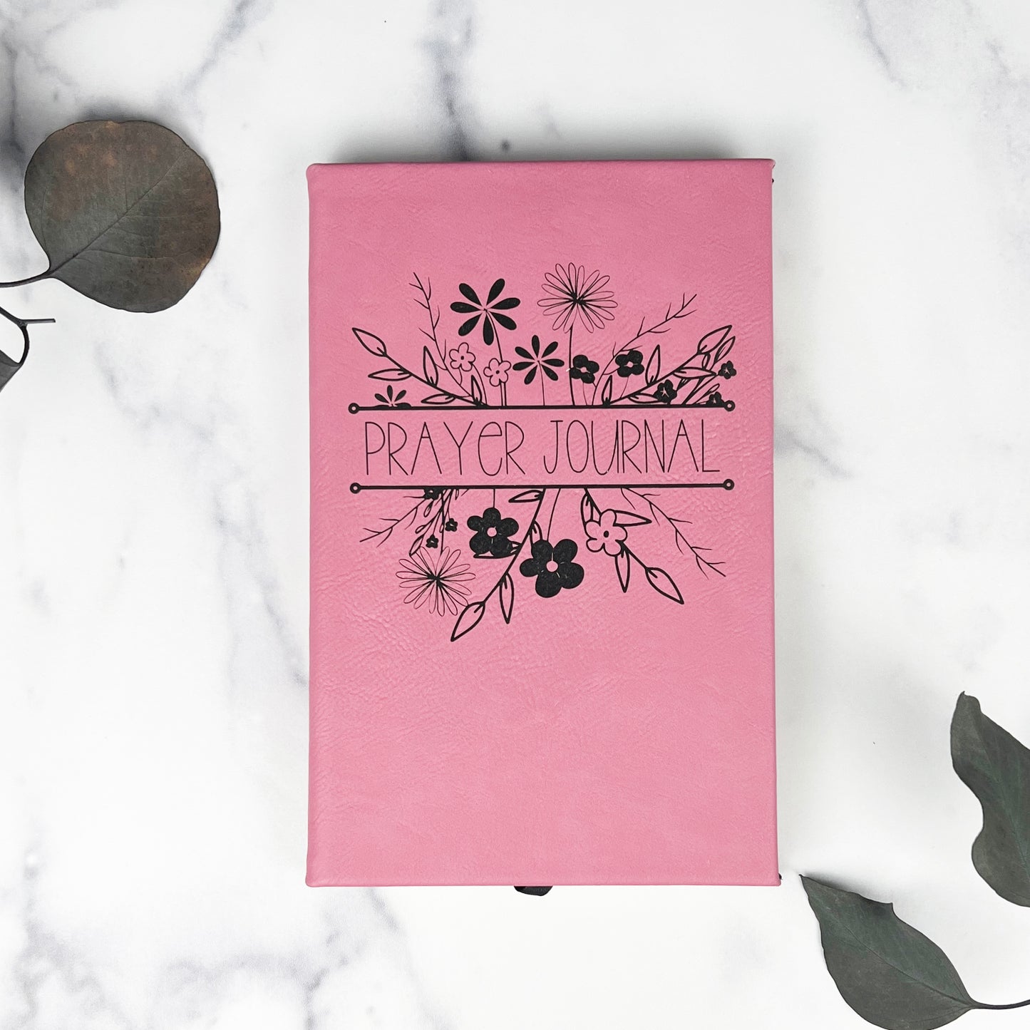 Leatherette Lined Journal