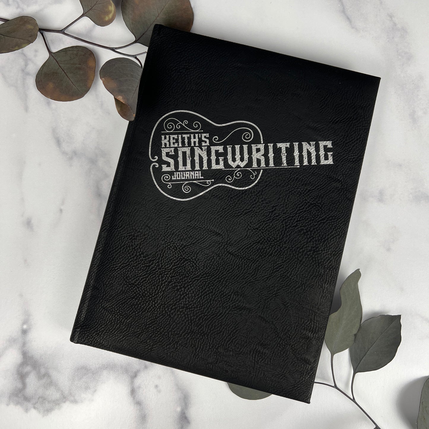 Leatherette Lined Journal