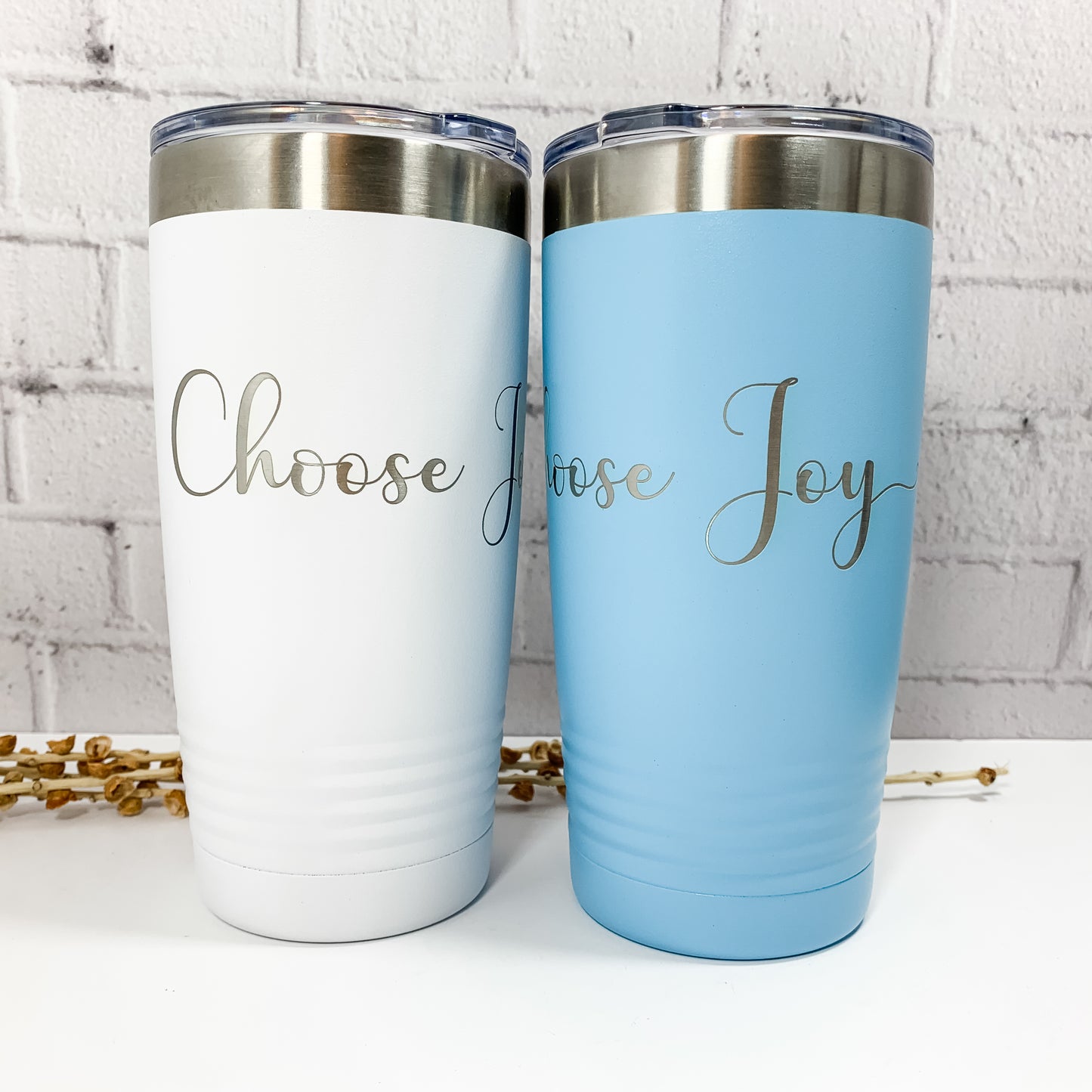 20 oz. Personalized Tumbler-Insulated Laser Engraved Tumbler