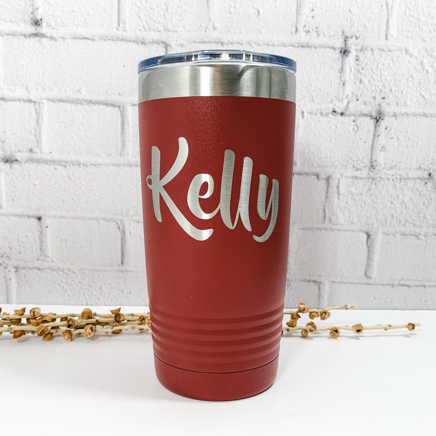20 oz. Personalized Tumbler-Insulated Laser Engraved Tumbler