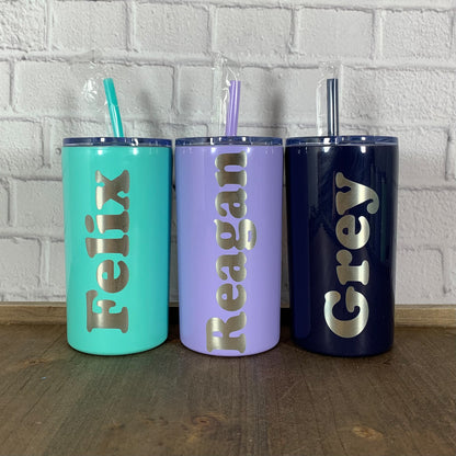 LAST CHANCE: Skinny Mini Tumbler-Tumbler for Kids-Ring Bearer-Flower Girl Gift