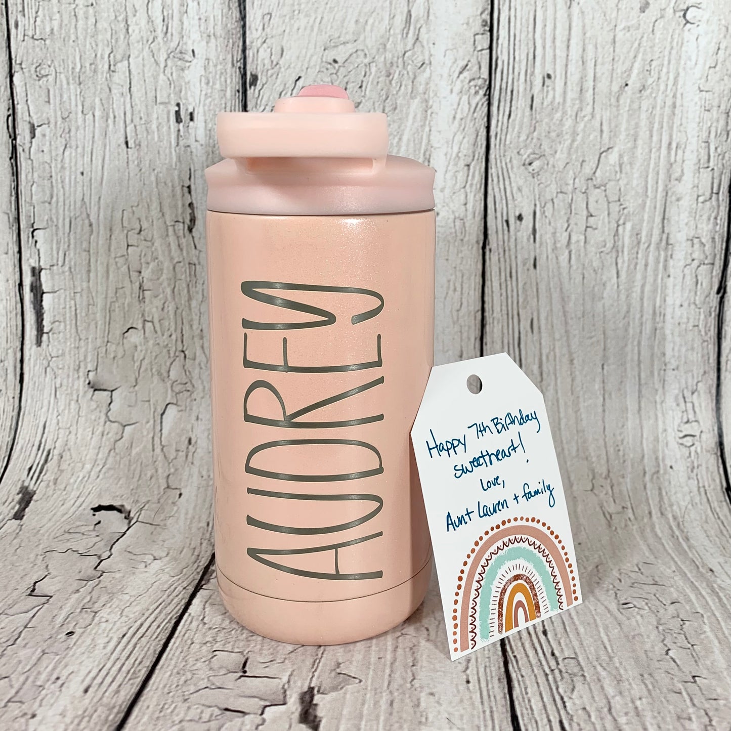 12 oz. Kid’s Tumbler-Sports Water Bottle-Personalized Kid's Cup