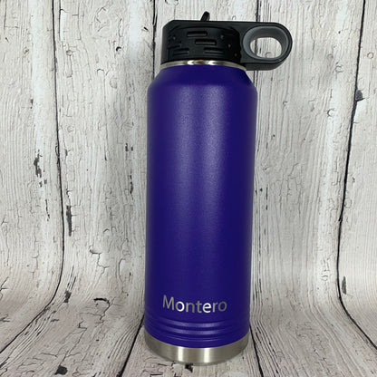 32 oz. Personalized Water Bottle-Laser Engraved Tumbler