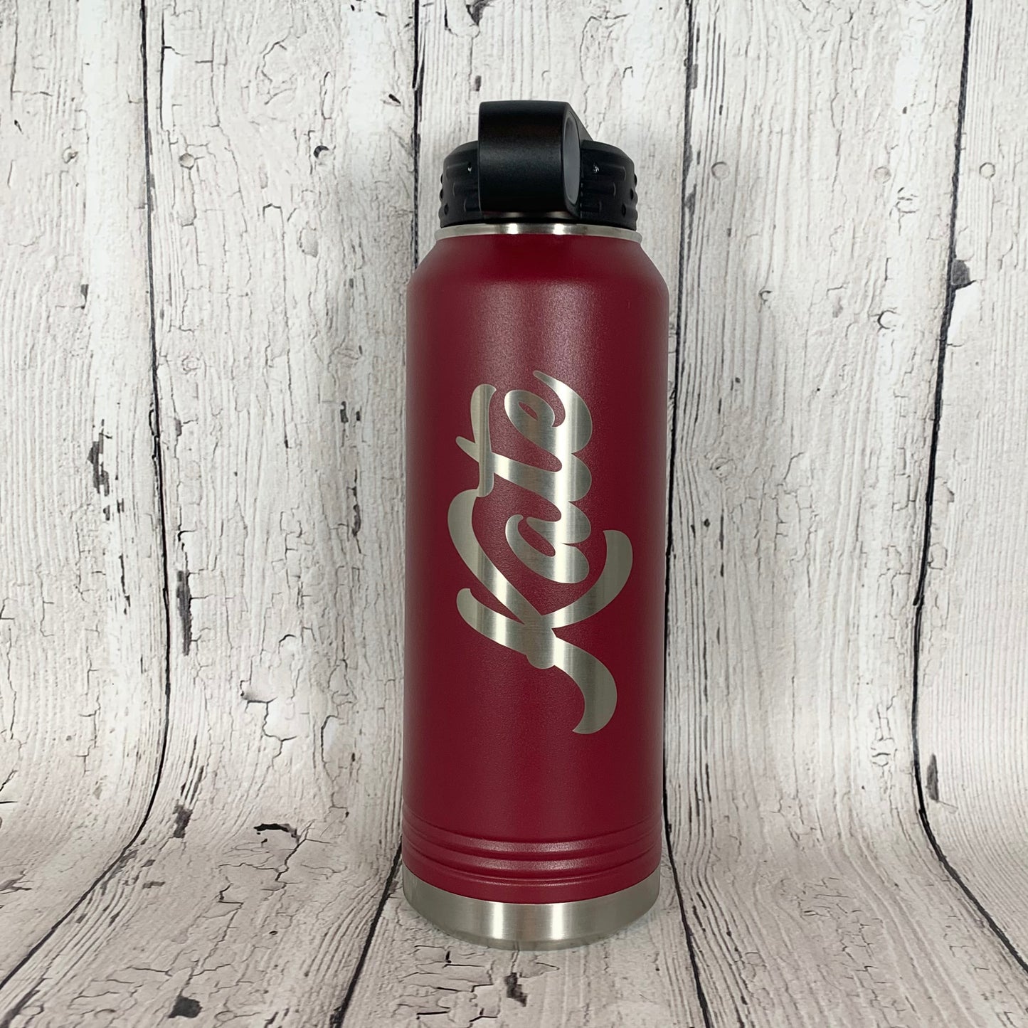 32 oz. Personalized Water Bottle-Laser Engraved Tumbler